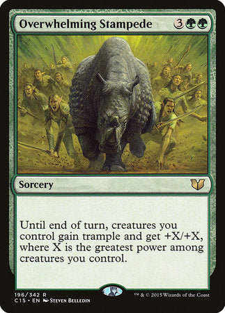 Overwhelming Stampede [Commander 2015] | Fandemonia Ltd