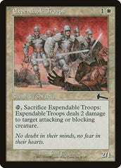 Expendable Troops [Urza's Legacy] | Fandemonia Ltd