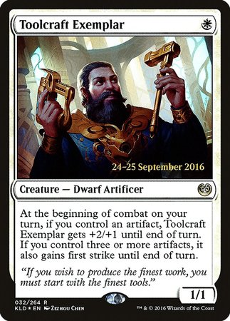 Toolcraft Exemplar [Kaladesh Promos] | Fandemonia Ltd