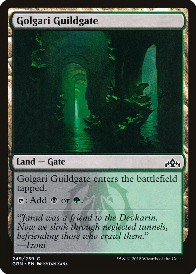 Golgari Guildgate (249/259) [Guilds of Ravnica] | Fandemonia Ltd