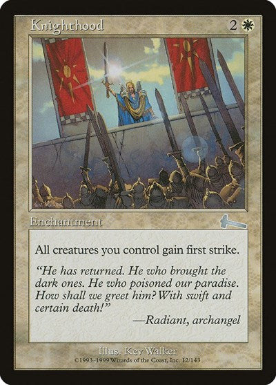 Knighthood [Urza's Legacy] | Fandemonia Ltd