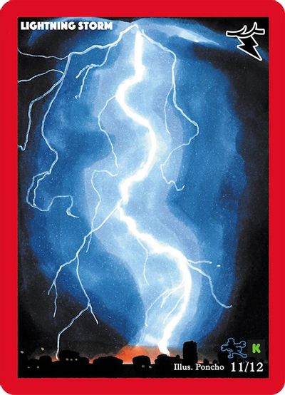 Lightning Storm (Kickstarter Edition) [Dingbelle Ring Leader Starter Deck] | Fandemonia Ltd