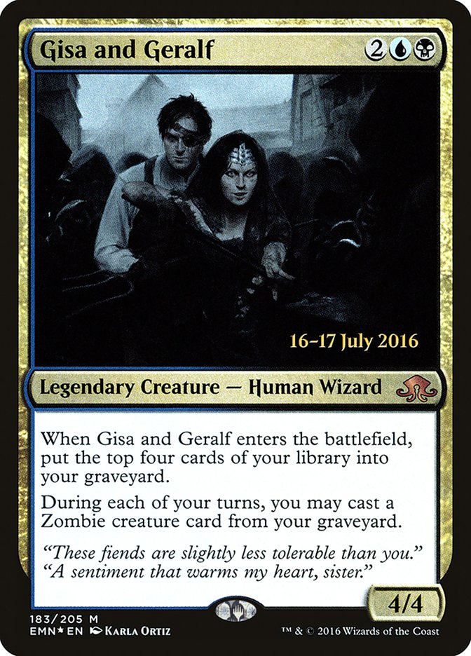 Gisa and Geralf  [Eldritch Moon Prerelease Promos] | Fandemonia Ltd