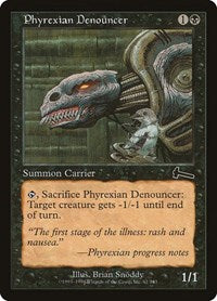 Phyrexian Denouncer [Urza's Legacy] | Fandemonia Ltd