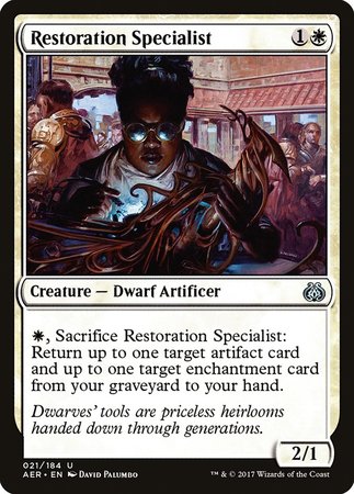 Restoration Specialist [Aether Revolt] | Fandemonia Ltd