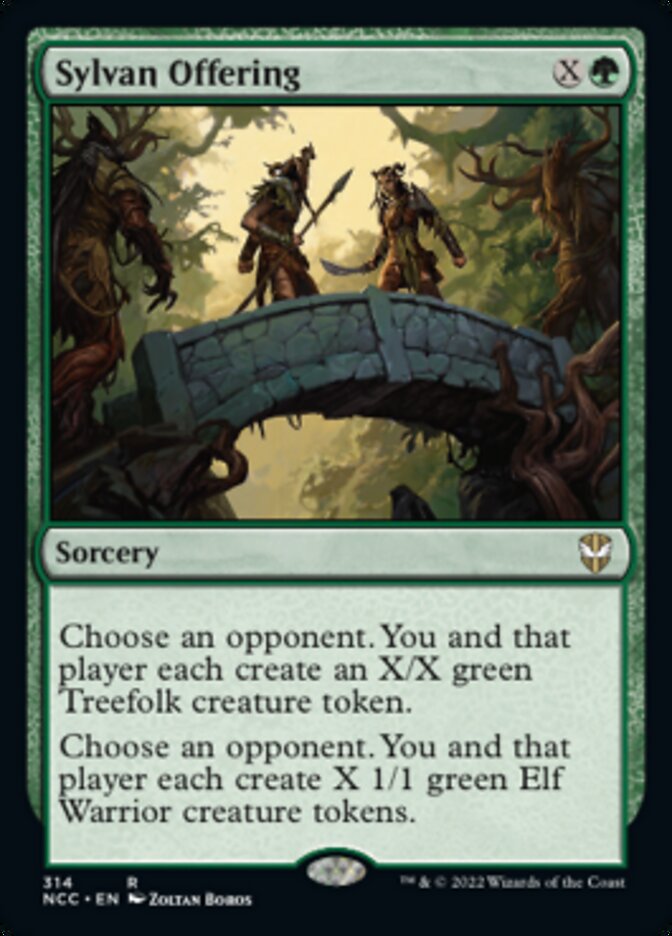 Sylvan Offering [Streets of New Capenna Commander] | Fandemonia Ltd