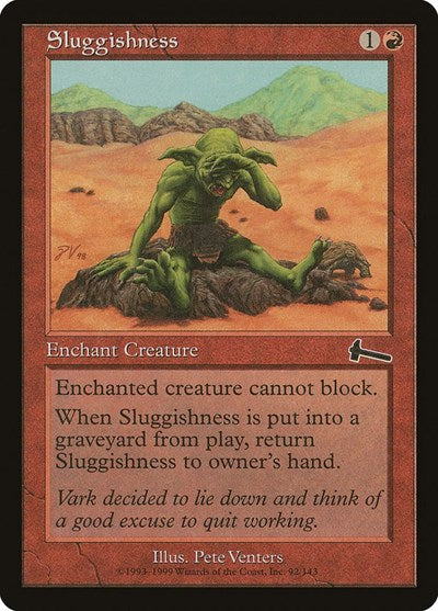 Sluggishness [Urza's Legacy] | Fandemonia Ltd