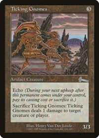 Ticking Gnomes [Urza's Legacy] | Fandemonia Ltd