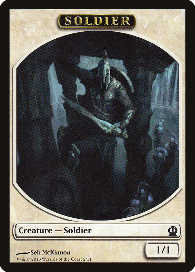 Soldier (2/11) [Theros Tokens] | Fandemonia Ltd