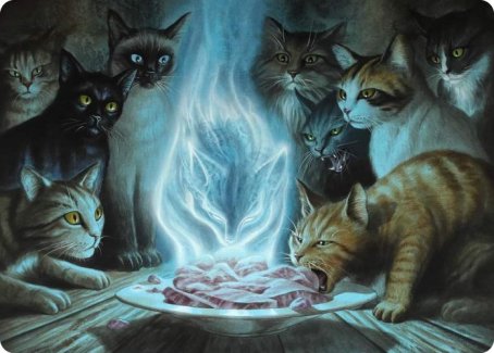 Can't Stay Away Art Card [Innistrad: Midnight Hunt Art Series] | Fandemonia Ltd
