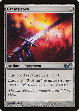 Greatsword [Magic 2012] | Fandemonia Ltd