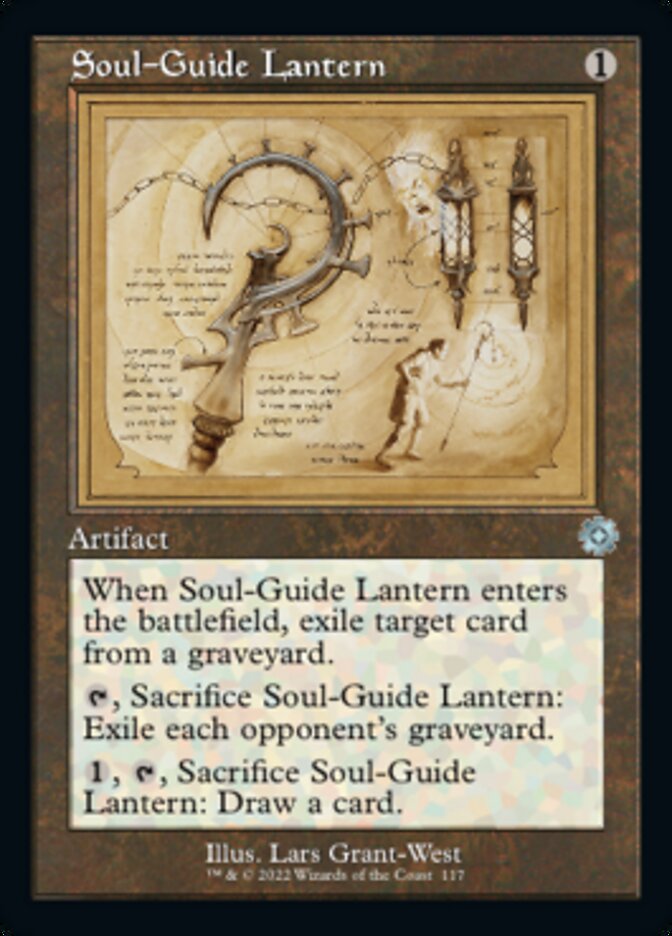 Soul-Guide Lantern (Retro Schematic) [The Brothers' War Retro Artifacts] | Fandemonia Ltd
