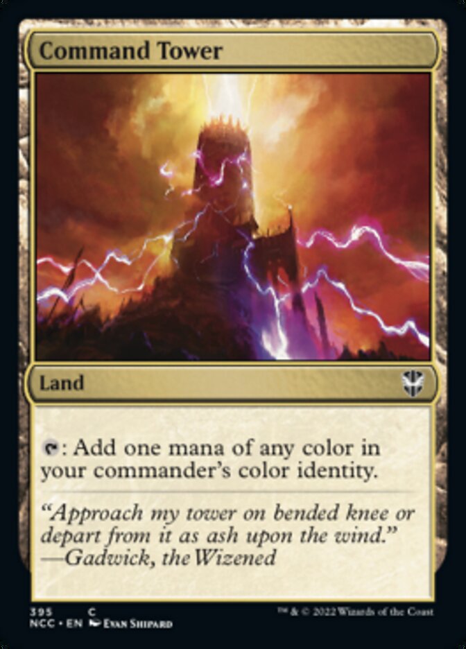 Command Tower [Streets of New Capenna Commander] | Fandemonia Ltd