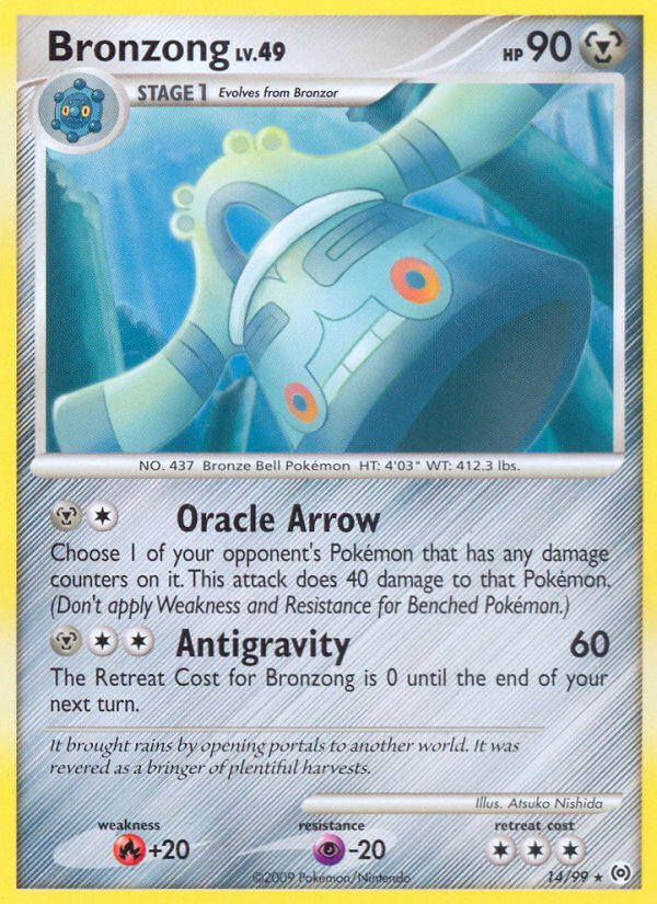 Bronzong (14/99) [Platinum: Arceus] | Fandemonia Ltd