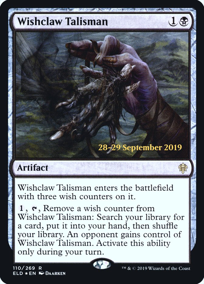 Wishclaw Talisman  [Throne of Eldraine Prerelease Promos] | Fandemonia Ltd