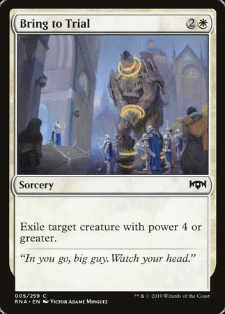 Bring to Trial [Ravnica Allegiance] | Fandemonia Ltd