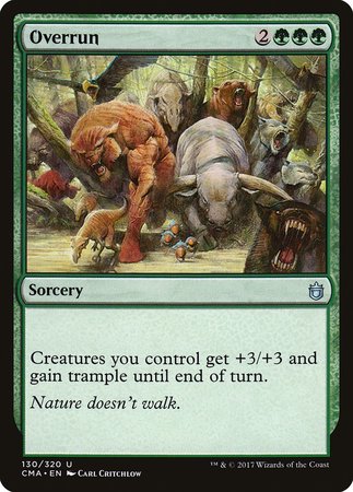 Overrun [Commander Anthology] | Fandemonia Ltd
