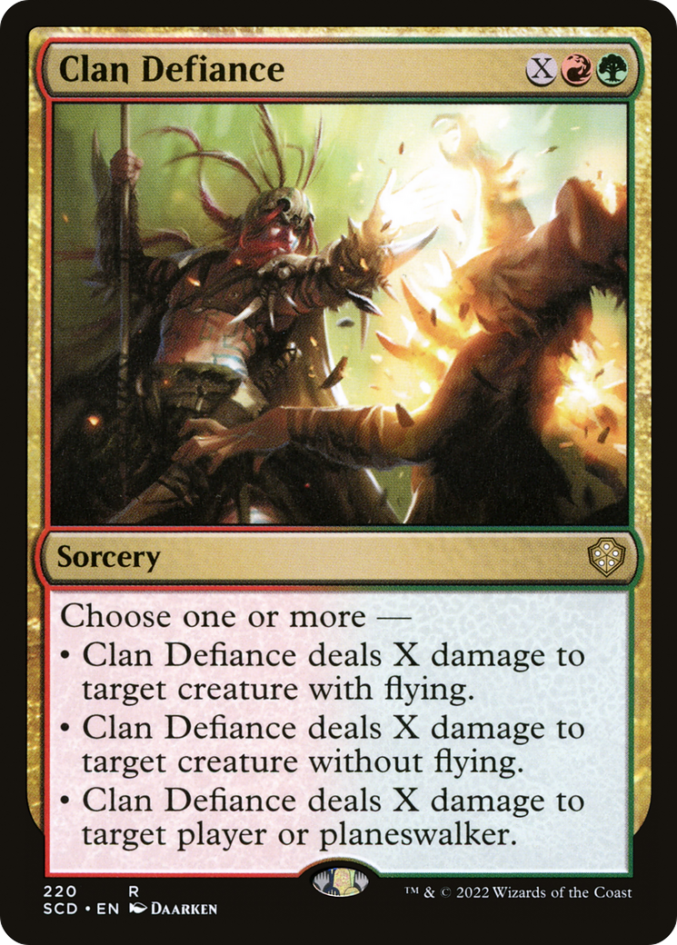 Clan Defiance [Starter Commander Decks] | Fandemonia Ltd