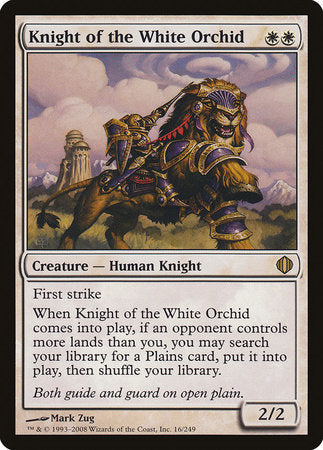 Knight of the White Orchid [Shards of Alara] | Fandemonia Ltd