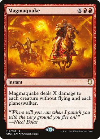 Magmaquake [Commander Anthology Volume II] | Fandemonia Ltd