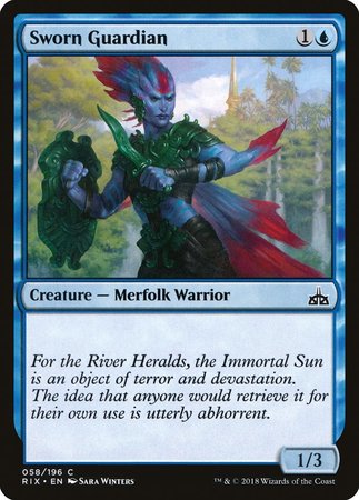 Sworn Guardian [Rivals of Ixalan] | Fandemonia Ltd