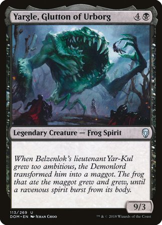 Yargle, Glutton of Urborg [Dominaria] | Fandemonia Ltd