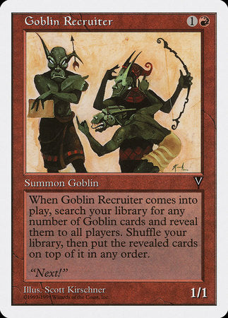 Goblin Recruiter [Anthologies] | Fandemonia Ltd