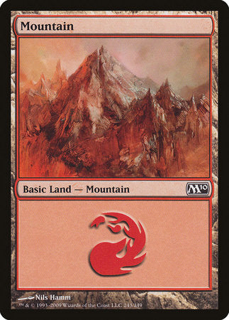 Mountain (243) [Magic 2010] | Fandemonia Ltd