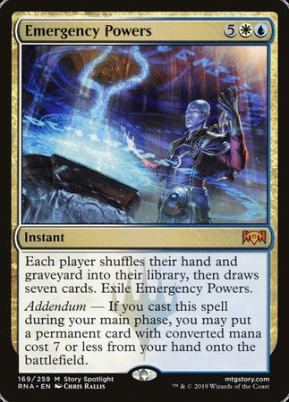 Emergency Powers [Ravnica Allegiance] | Fandemonia Ltd