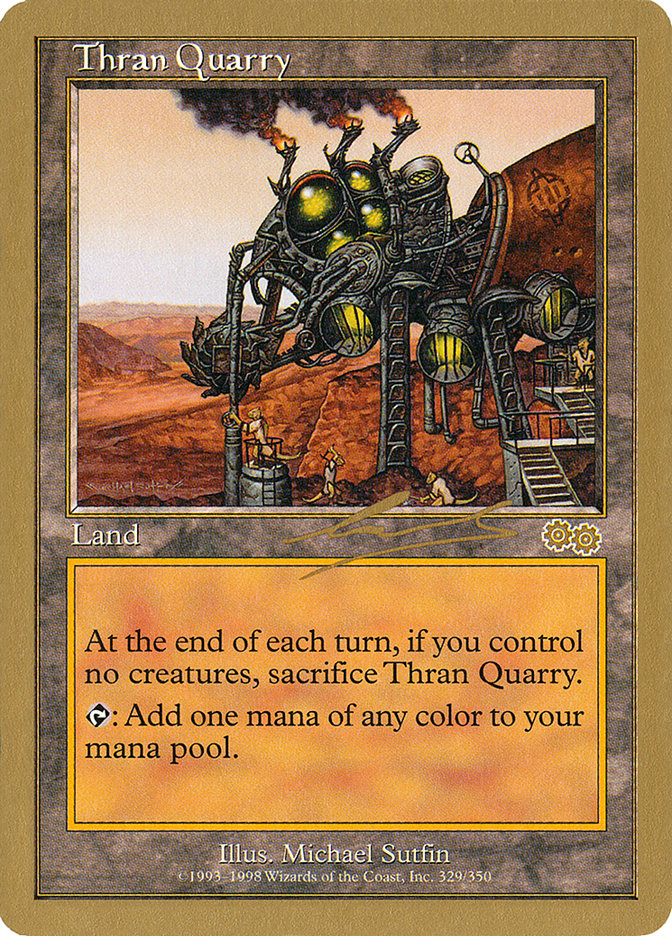 Thran Quarry (Nicolas Labarre) [World Championship Decks 2000] | Fandemonia Ltd