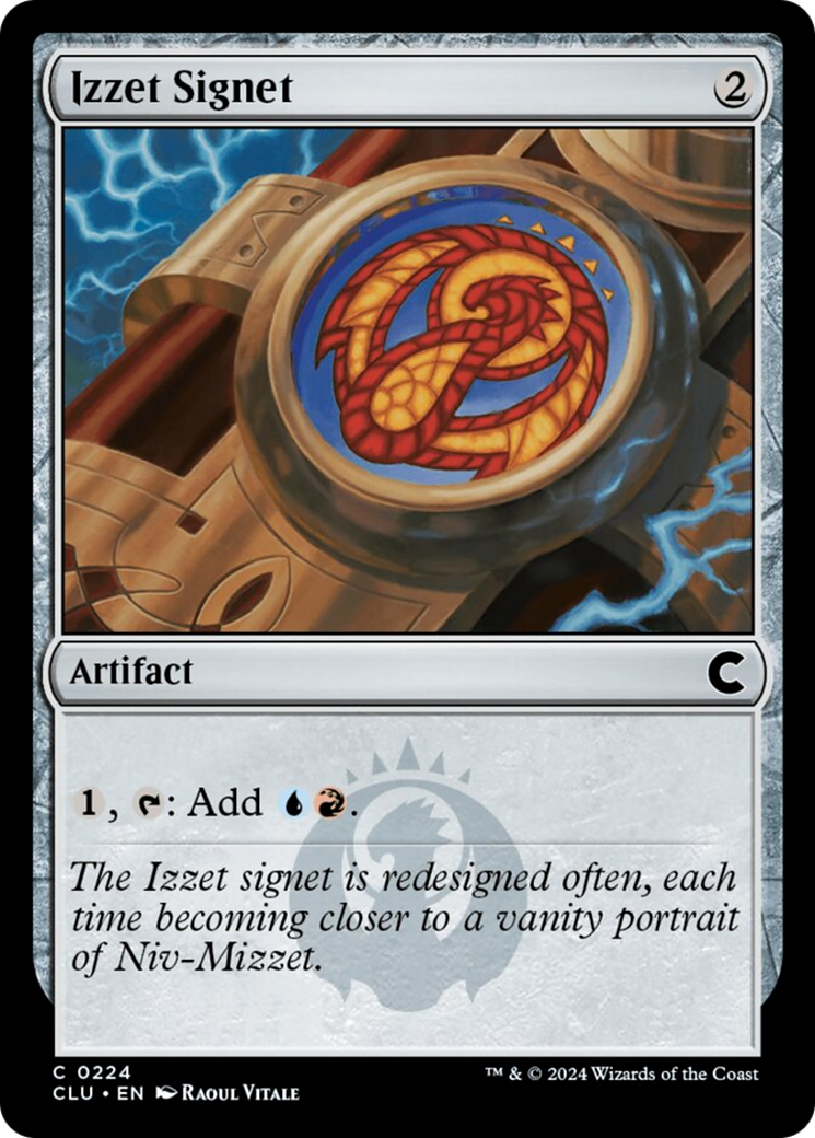 Izzet Signet [Ravnica: Clue Edition] | Fandemonia Ltd