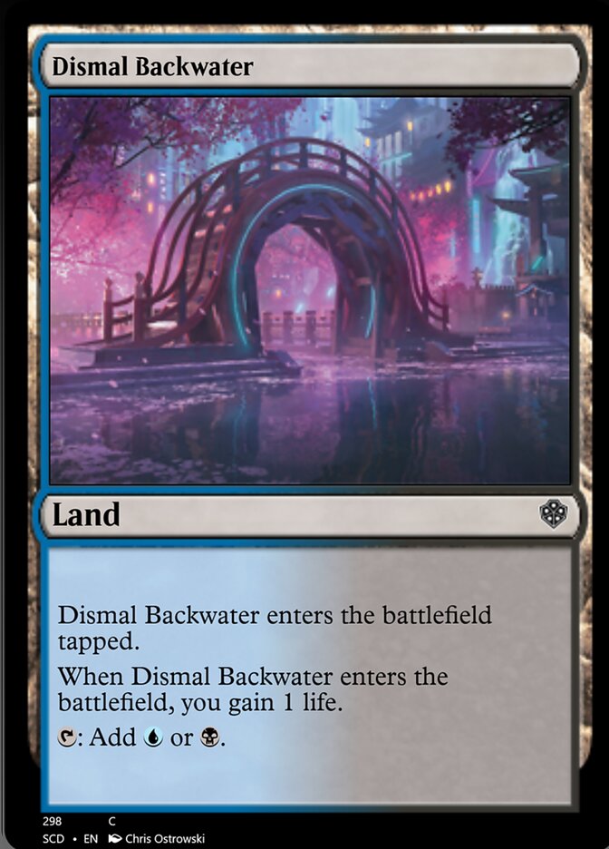 Dismal Backwater [Starter Commander Decks] | Fandemonia Ltd