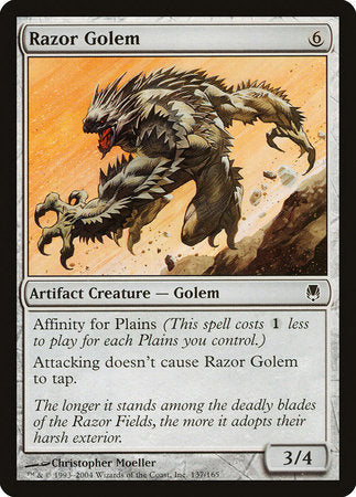Razor Golem [Darksteel] | Fandemonia Ltd