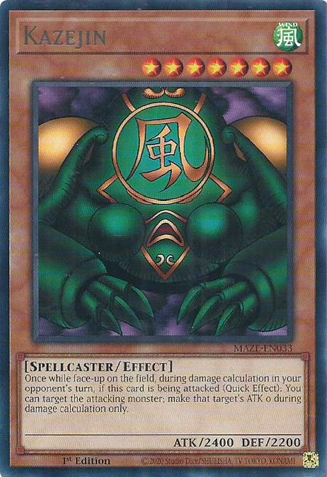 Kazejin [MAZE-EN033] Rare | Fandemonia Ltd