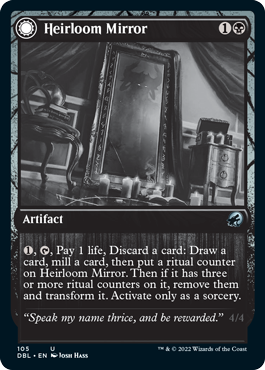 Heirloom Mirror // Inherited Fiend [Innistrad: Double Feature] | Fandemonia Ltd