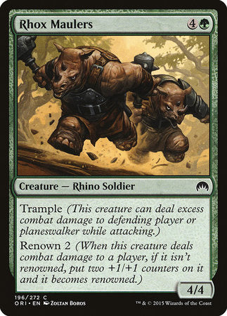 Rhox Maulers [Magic Origins] | Fandemonia Ltd