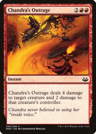 Chandra's Outrage [Modern Masters 2017] | Fandemonia Ltd