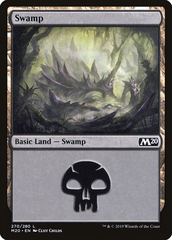 Swamp (#270) [Core Set 2020] | Fandemonia Ltd