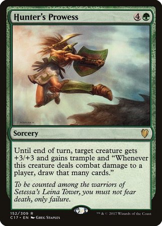Hunter's Prowess [Commander 2017] | Fandemonia Ltd
