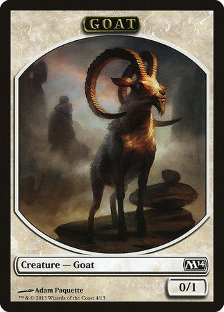 Goat Token [Magic 2014 Tokens] | Fandemonia Ltd