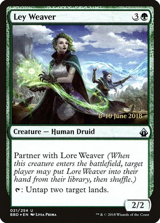 Ley Weaver [Battlebond Promos] | Fandemonia Ltd