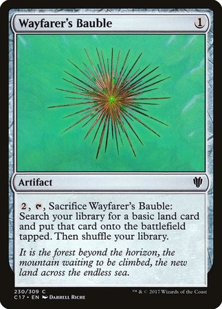 Wayfarer's Bauble [Commander 2017] | Fandemonia Ltd