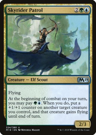 Skyrider Patrol [Core Set 2019] | Fandemonia Ltd
