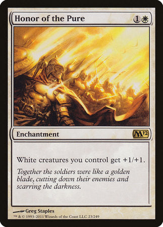 Honor of the Pure [Magic 2012] | Fandemonia Ltd
