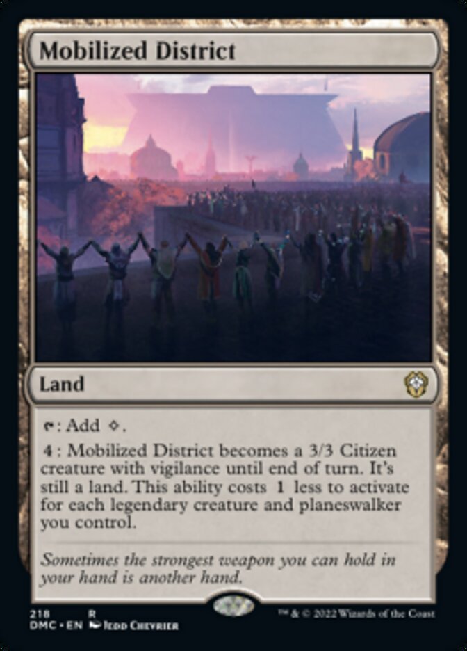 Mobilized District [Dominaria United Commander] | Fandemonia Ltd