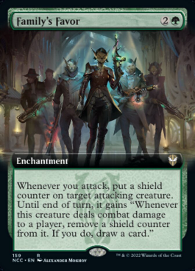 Family's Favor (Extended Art) [Streets of New Capenna Commander] | Fandemonia Ltd