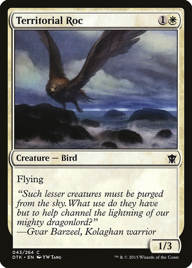 Territorial Roc [Dragons of Tarkir] | Fandemonia Ltd