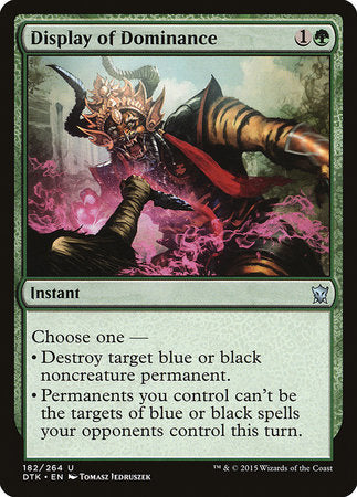 Display of Dominance [Dragons of Tarkir] | Fandemonia Ltd