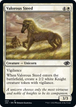 Valorous Steed [Jumpstart 2022] | Fandemonia Ltd