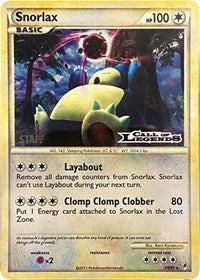 Snorlax (33/95) (Staff Prerelease Promo) [Nintendo: Black Star Promos] | Fandemonia Ltd